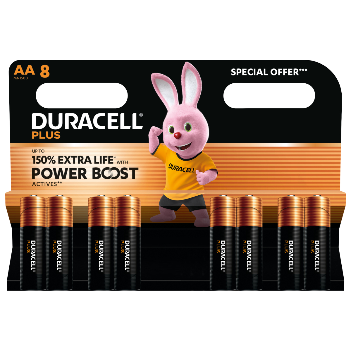 Duracell Plus Pboost 8Xaa 8'li Paket