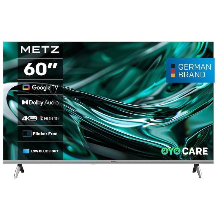 Metz Led 4K Ultra Yüksek Çözünürlük Google Tv 60''