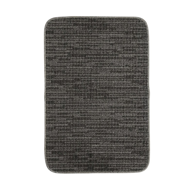 Durango Halı 67X100Cm - Kurşun/Siyah