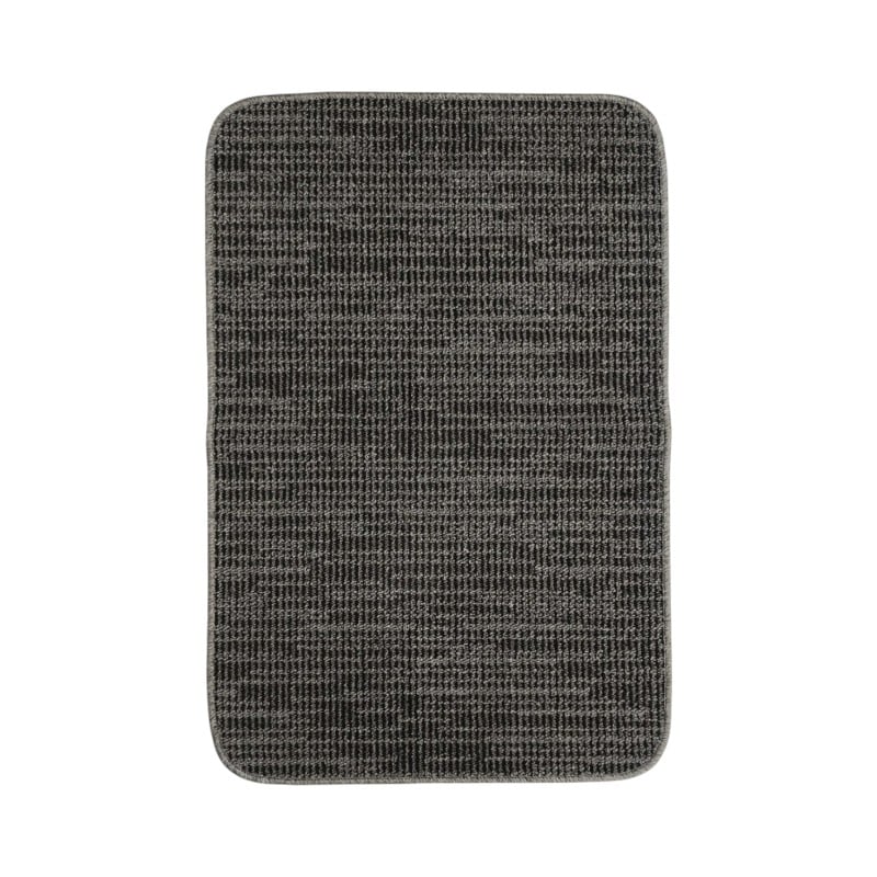 Durango Halı 67X140Cm - Kurşun/Siyah