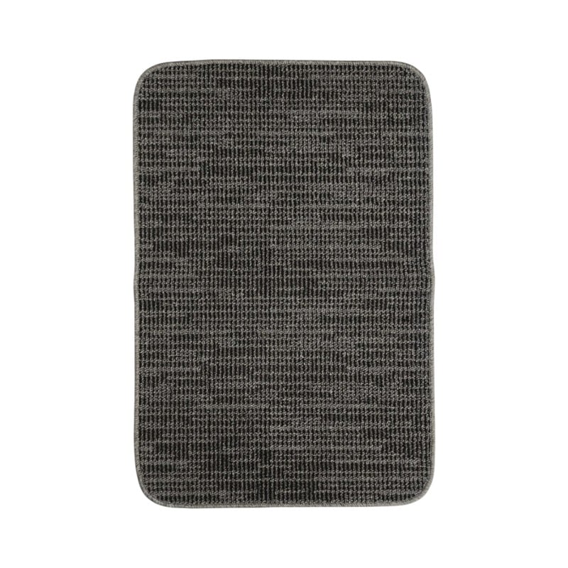 Durango Halı 67X220Cm - Kurşun/Siyah