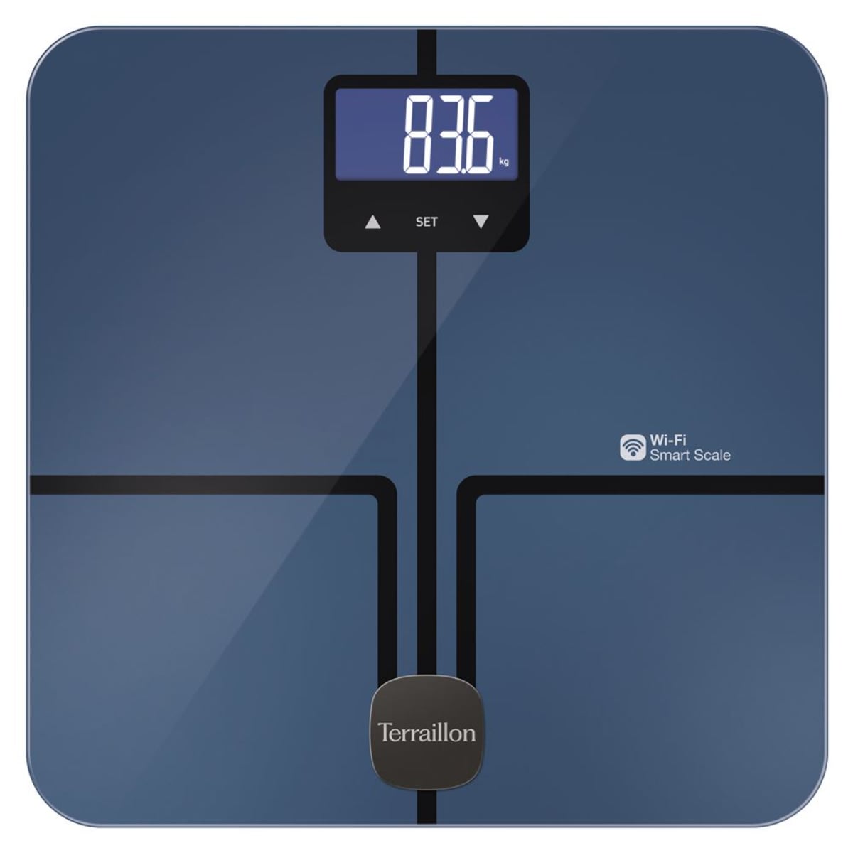 Terraillon Elektronik Banyo Tartısı - Gri