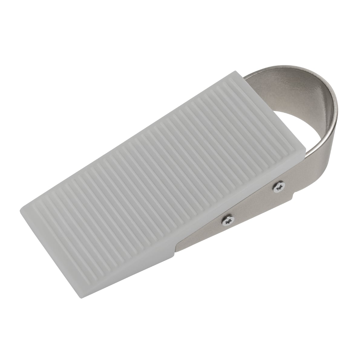 Kapı Takozу 32X48X125Mm Gümüş Tutamaklı - Gri