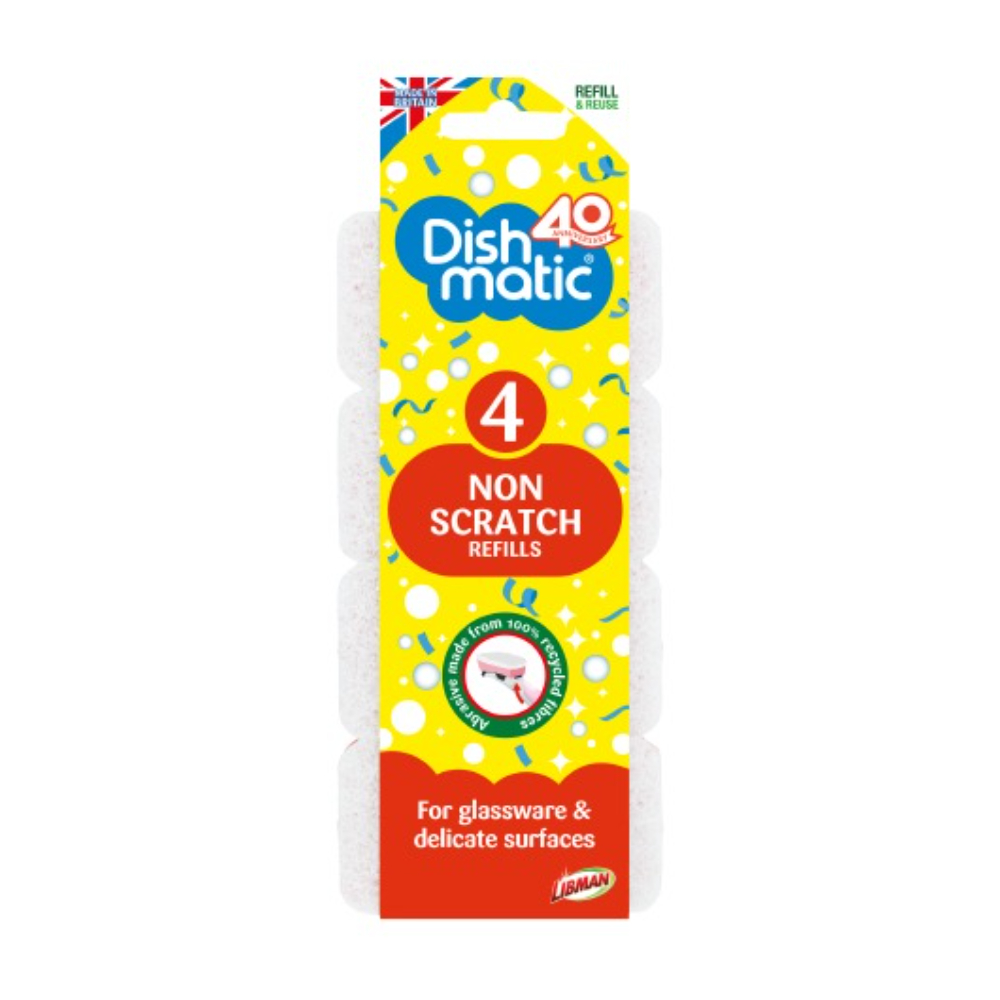 Dishmatic Yedek Non Scratch 4Parça
