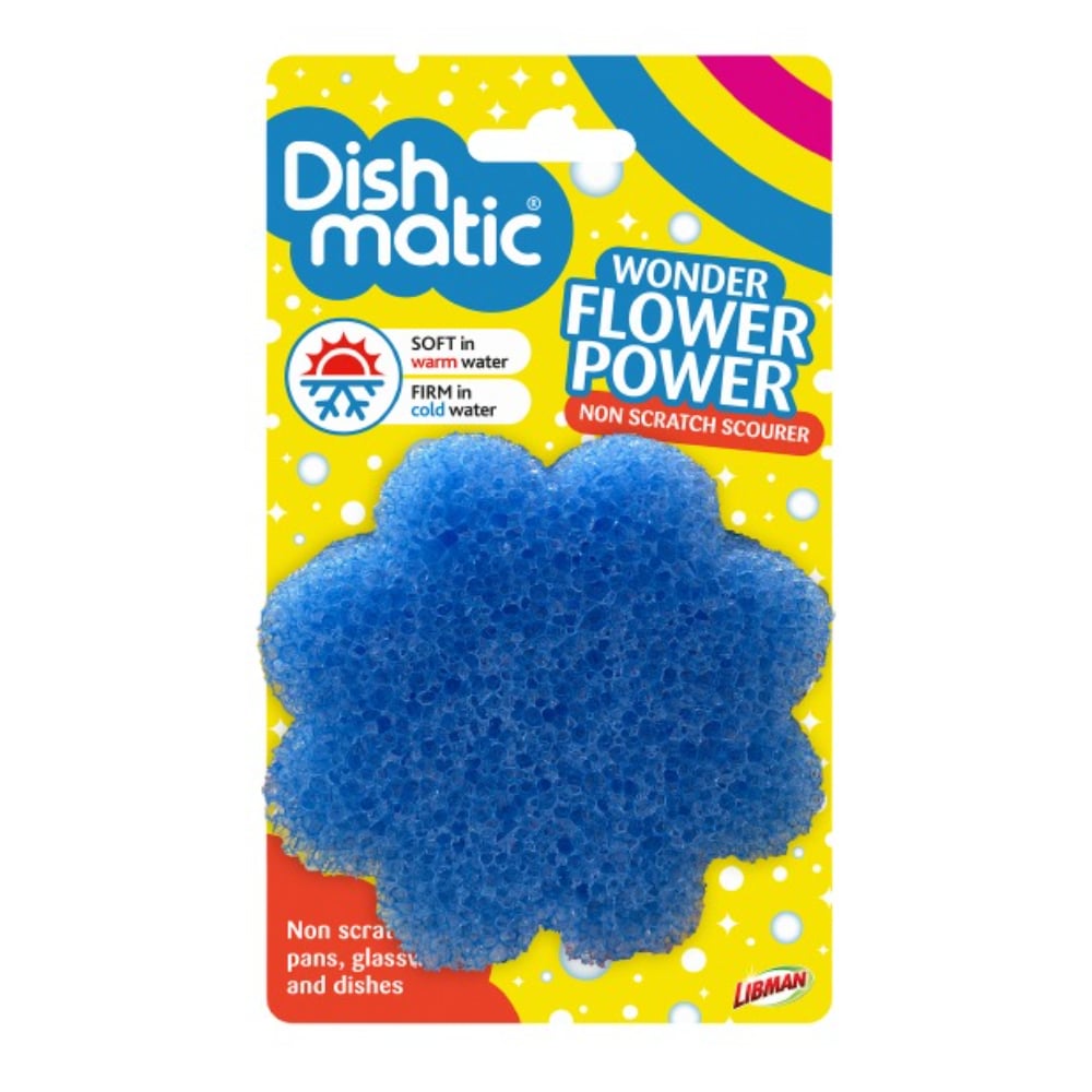 Dishmatic Wonder Flower Scrub - Çeşitli Renkler