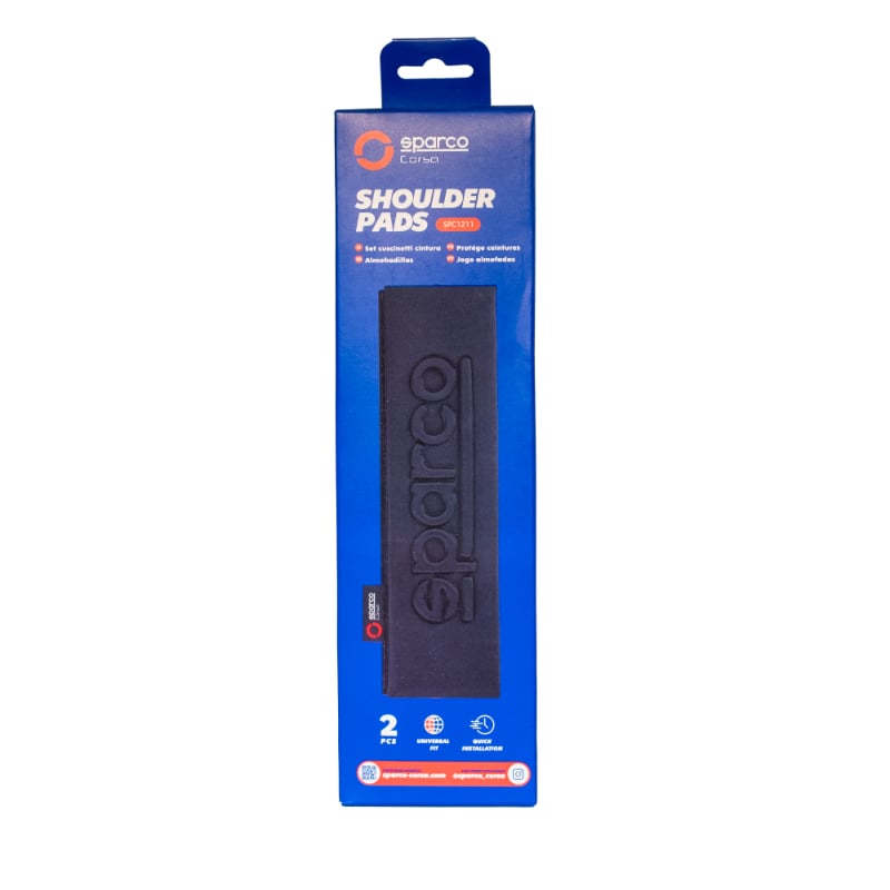 Sparco Omuz Pedleri Siyah Spc1211