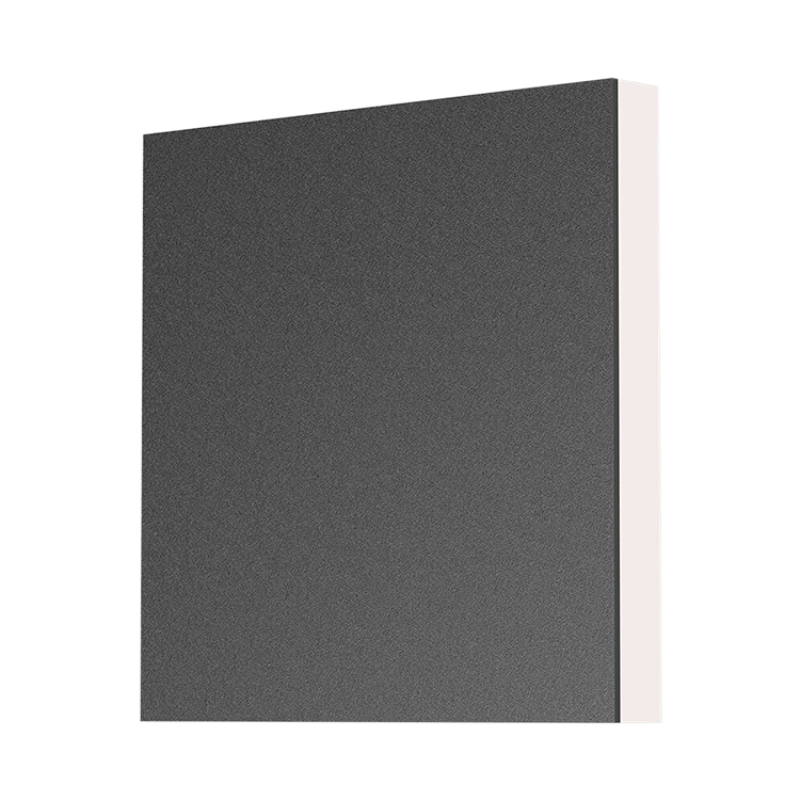 Braytron Step Duvar Lambası Kapak Plastik Siyah L80Xw80Xh10.2Mm
