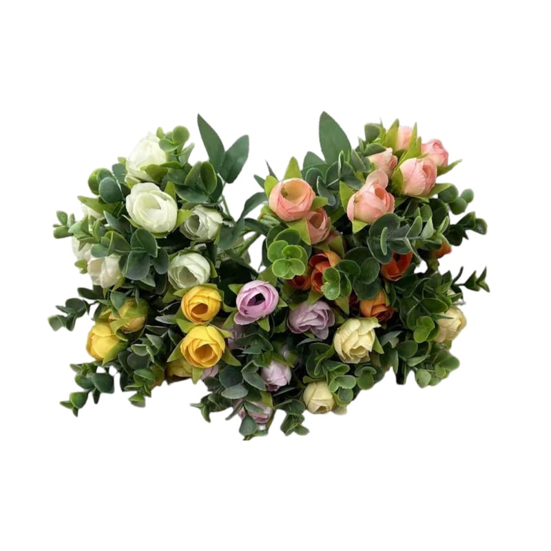 Home Deco Mini Gül Buketi 28Cm