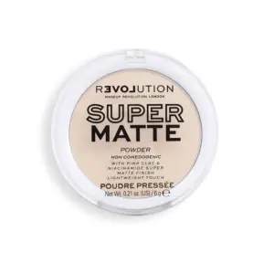 Makeup Revolution Relove Süper Mat Preslenmiş Pudra Şeffaf