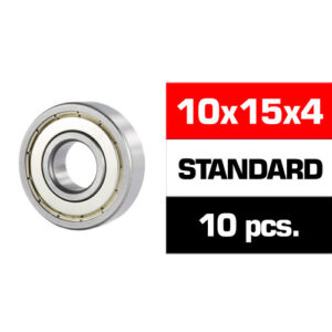 10X15X4MM "HS" METAL KORUMALI RULMAN SETİ (10 ADET)