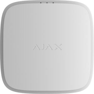 Ajax EN54 119915.WH FireProtect Kablosuz Adreslenebilir Sesli Isı Dedektör, Beyaz