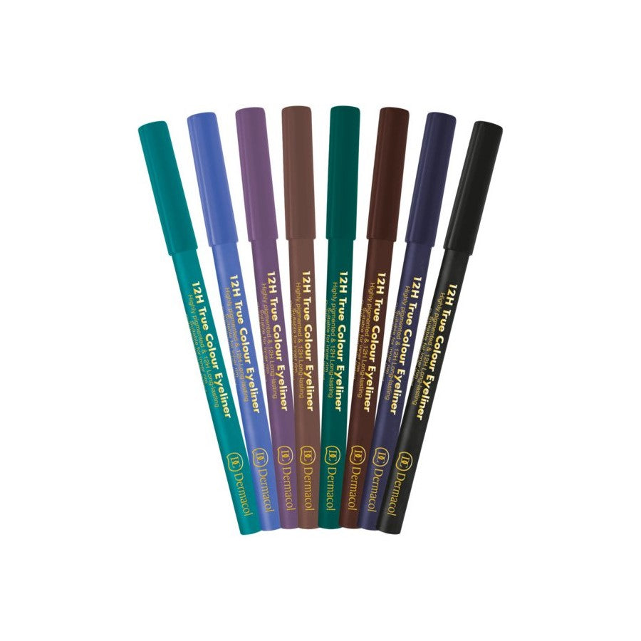 Dermacol 12 Saat Gerçek Renk Eyeliner - 7 Ton Seçeneğiyle Mevcut