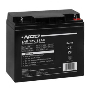 12V 18Ah Kurşun Asit Akü NOD 141-0165
