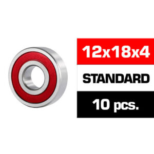 12X18X4MM "HS" LASTİK MÜHÜRLÜ RULMAN SETİ (10 ADET)