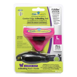 Büyük Kedi Tüyü ve Kolu İçin Deshedding Başlığı & Handle - FURFLEX All Hair L
