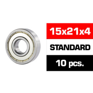 Ultimate 15X21X4MM "HS" Metal Kapaklı Rulman Seti (10 Adet)