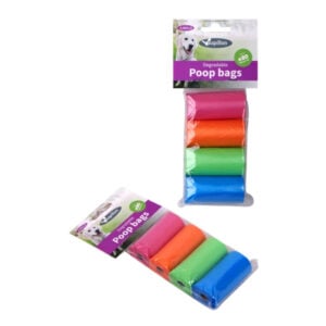 PAPILLON - Biyolojik olarak çözünebilen dışkı torbaları 4 rulo x 20 adet