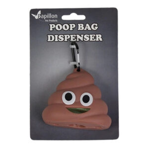 PAPILLON - Dispenser + 1 rulo x 15 adet biyolojik olarak çözünebilen dışkı torbası