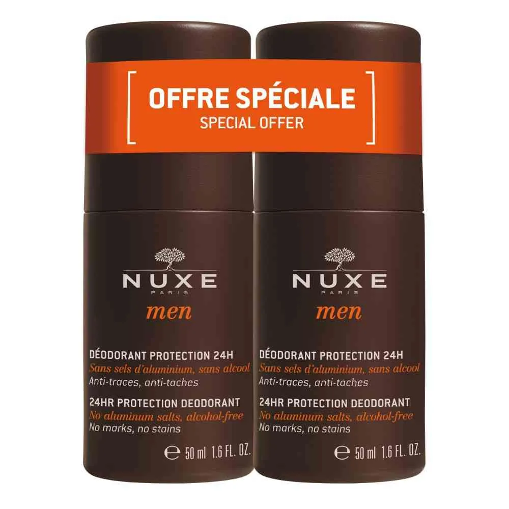 Nuxe Erkek Deodorant 24 Saat Koruma İkili 50ml