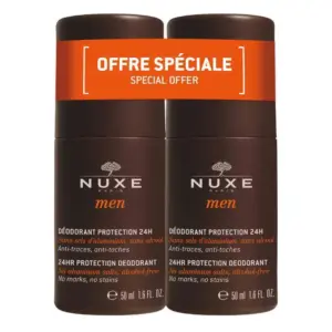 Nuxe Erkek Deodorant 24 Saat Koruma İkili 50ml