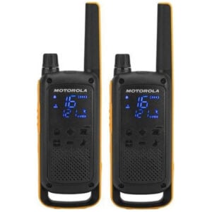 2'li MOTOROLA Talkabout T82 Extreme Siyah/Sarı Telsiz Seti