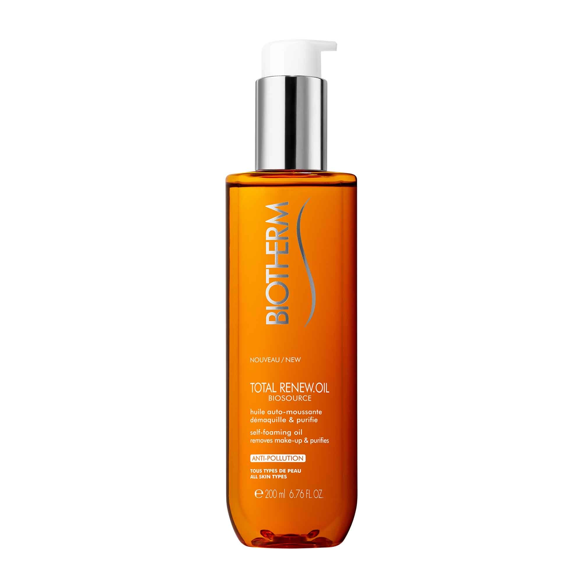 Biotherm Biosource Total Yenileyici Balmdan Yağ Kendiliğinden Köpüren Yağ 200ml