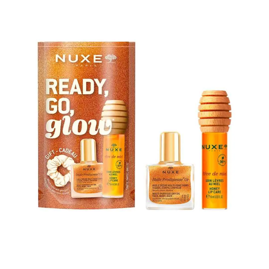 Nuxe Hazır, Git, Işıldar Set: Reve de Miel