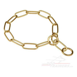 Zincir Yaka Bronz Parlak 54CM