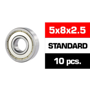 5X8X2.5MM "HS" METAL KAPAKLI RULMAN SETİ (10 ADET)