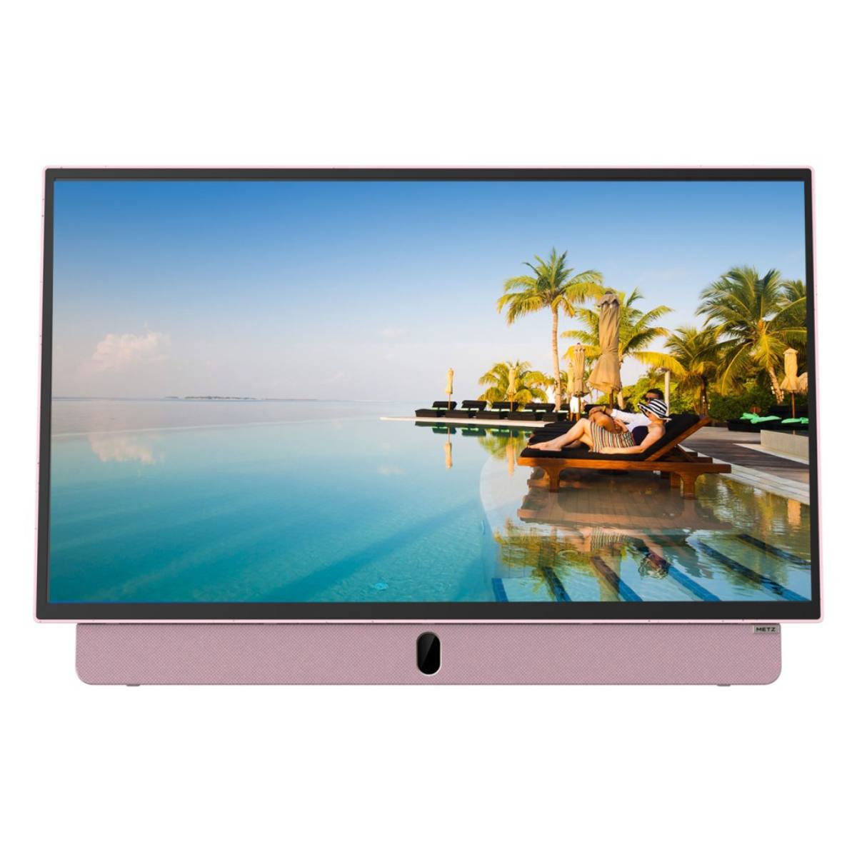 METZ 24MPE7300Z Google LED TV, 24″ Pembe