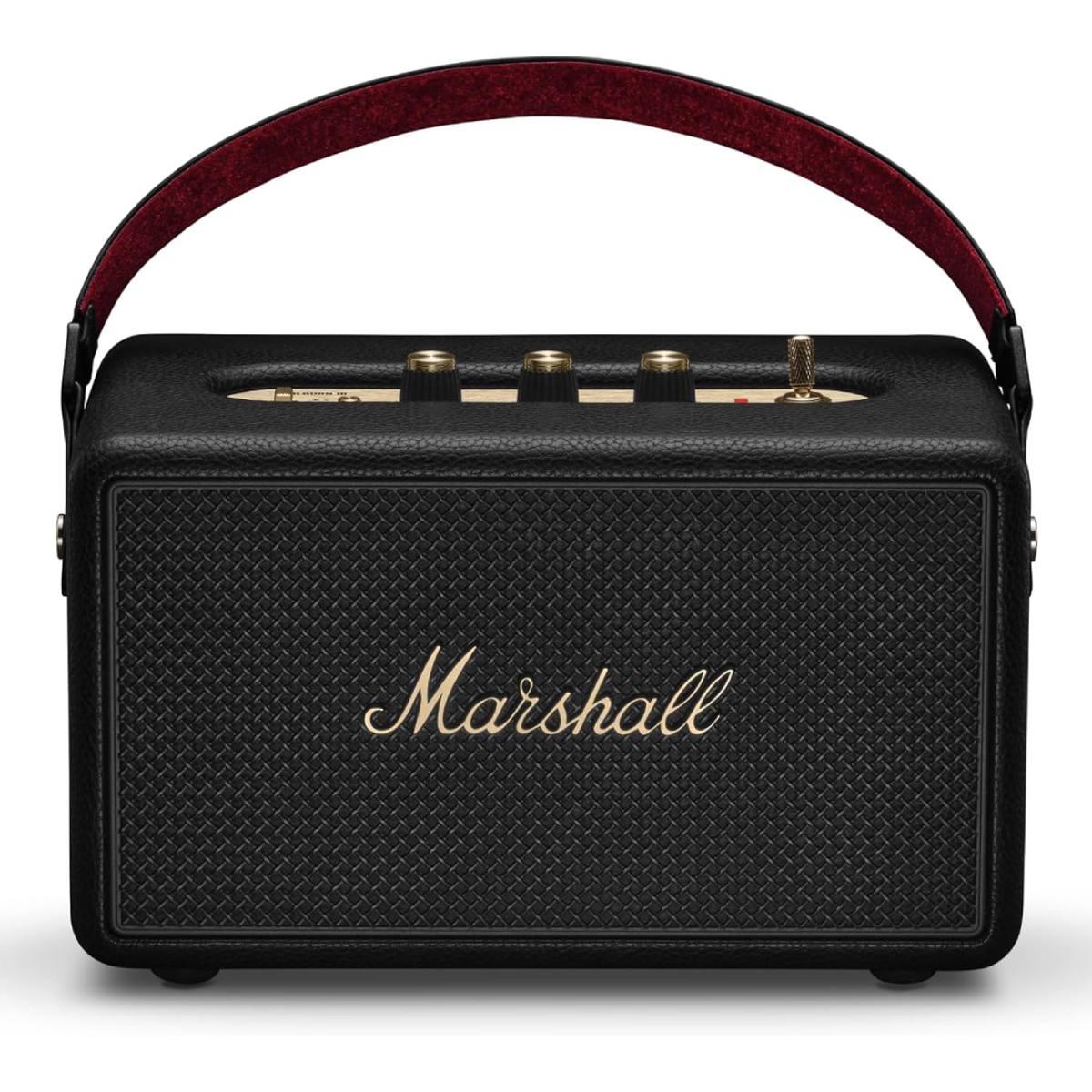 MARSHALL 1007443 Kilburn III Bluetooth Hoparlör, Siyah ve Pirinç