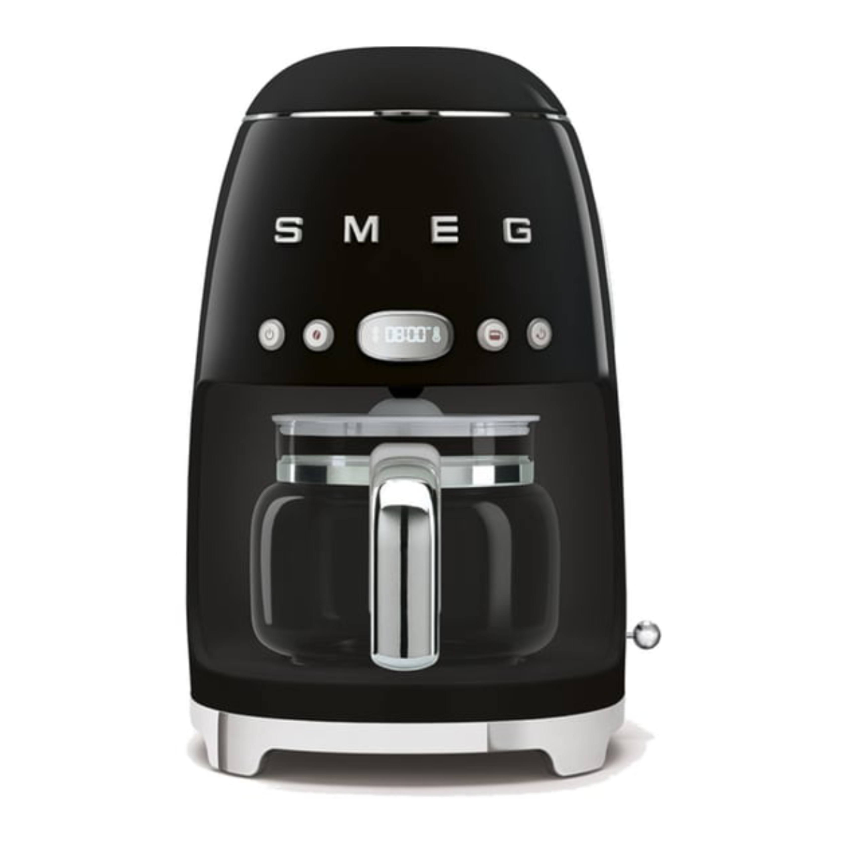 SMEG DCF02BLEU Kahve Makinesi, Siyah
