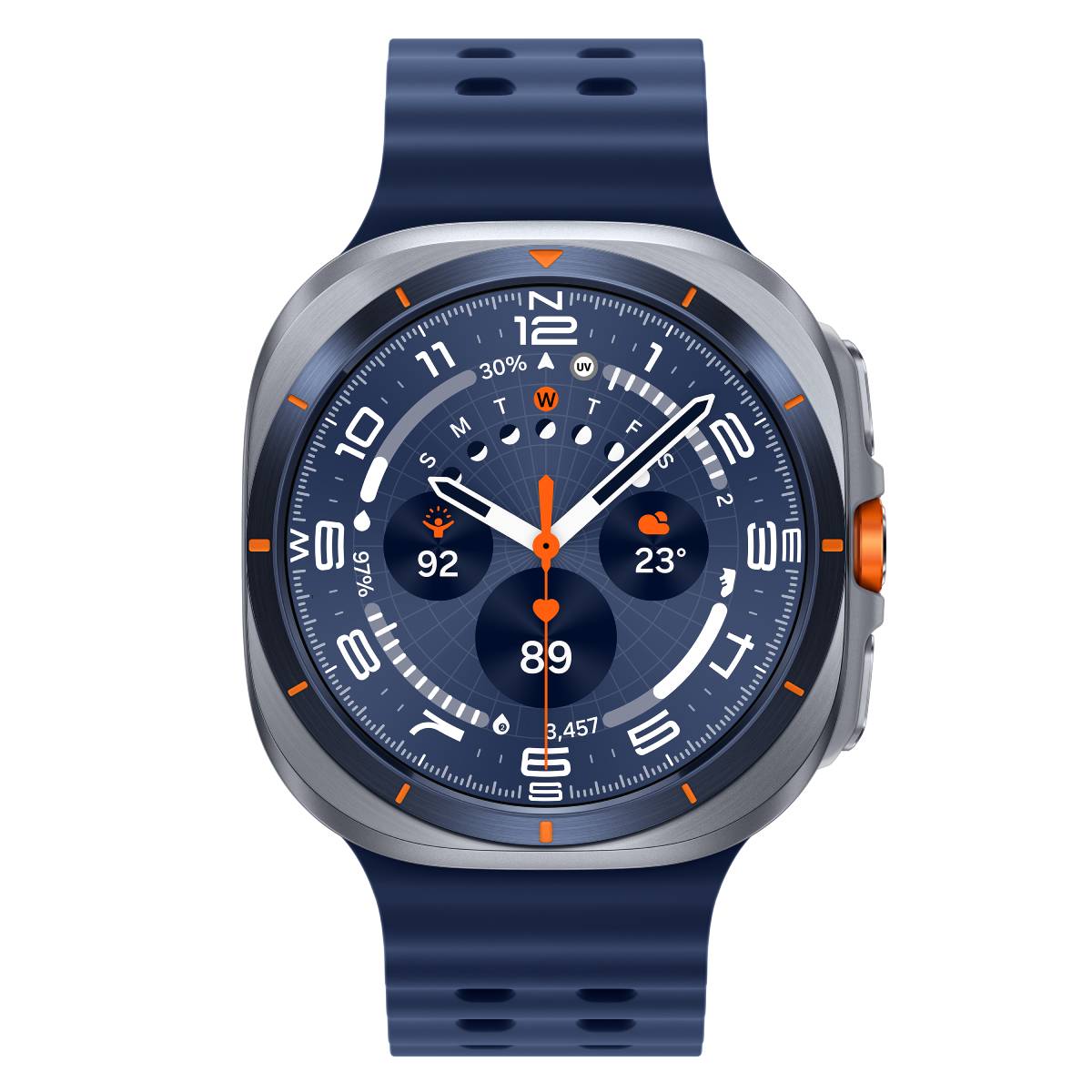 SAMSUNG Galaxy Watch Ultra 2025 Akıllı Saat 47mm, Titanyum Mavi