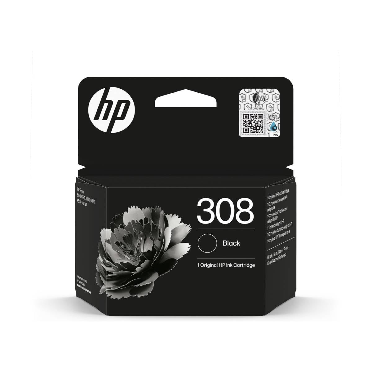 HP 308 Mürekkep, Siyah