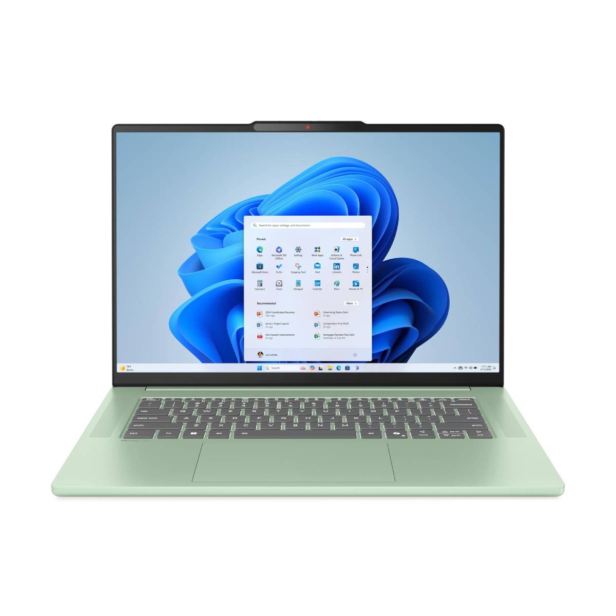 LENOVO 83J3003CGM IdeaPad Slim 5 Laptop 15,1″, Yeşil
