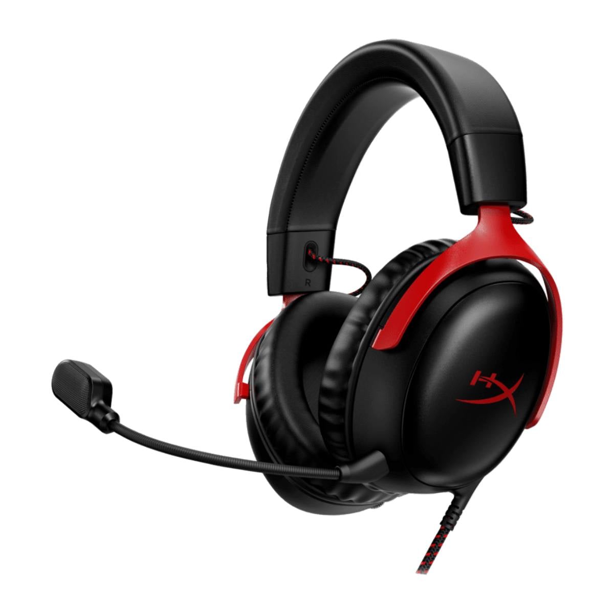 HYPERX Cloud III Oyun Kulaklığı, Siyah/Kırmızı