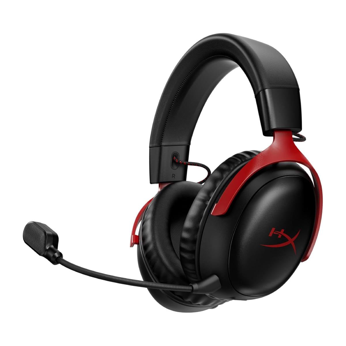 HYPERX Cloud III Kablolu Oyun Kulaklığı, Siyah/Kırmızı
