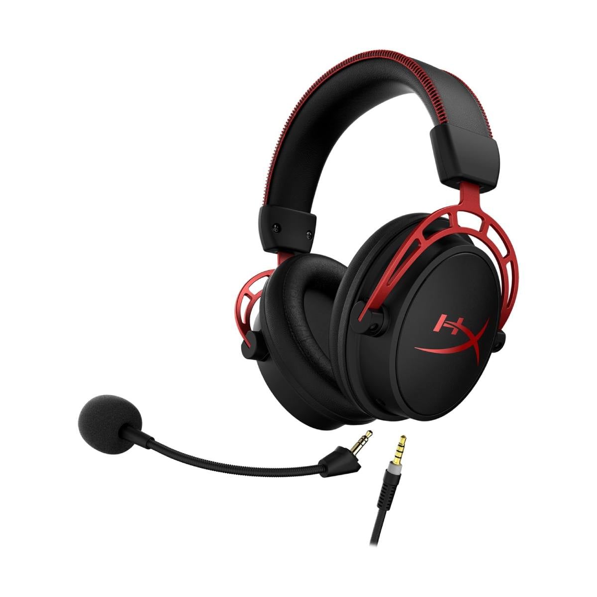 HYPERX Cloud Alpha Kablolu Oyun Kulaklığı, Siyah/Kırmızı