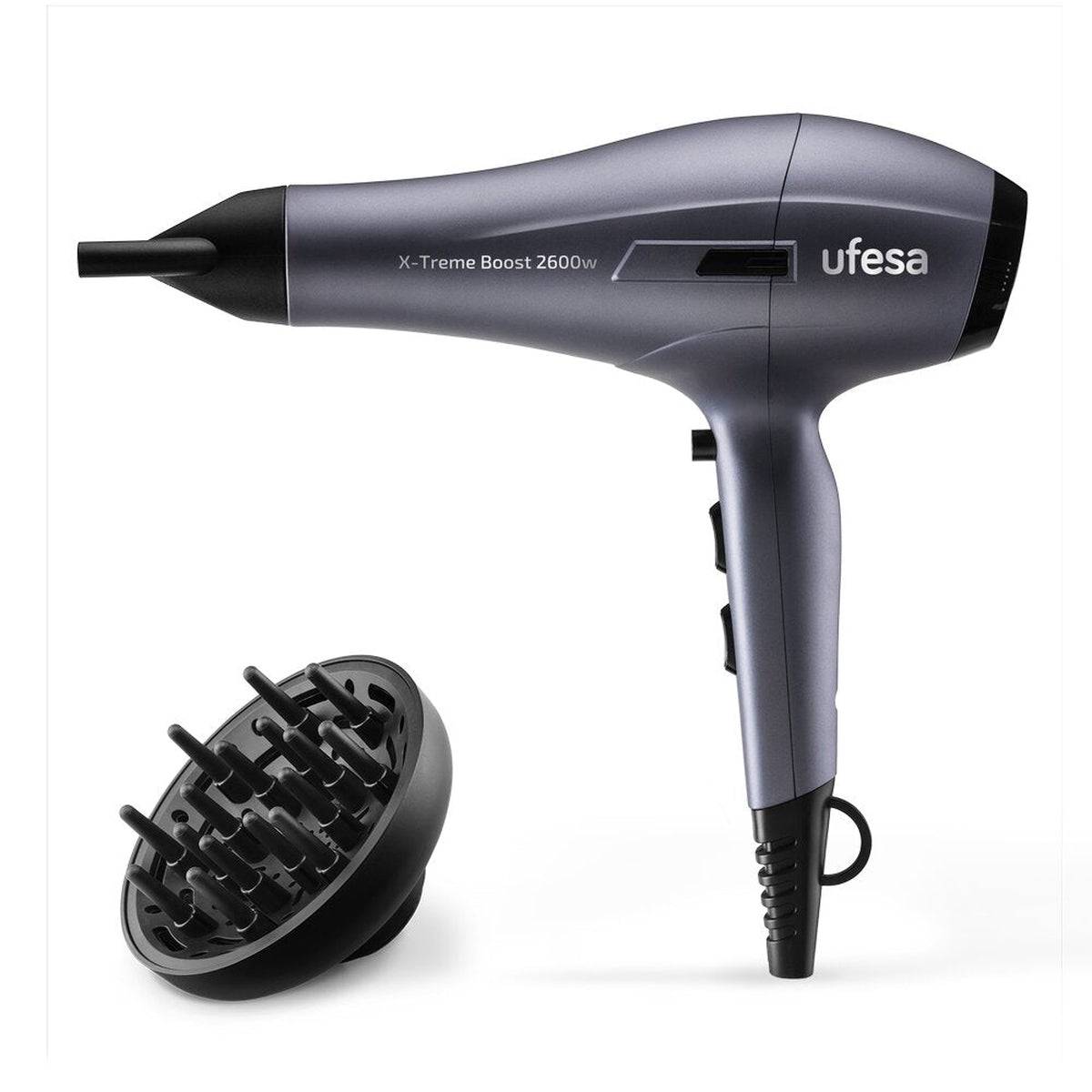 UFESA X-Treme Boost Saç Kurutma Makinesi, Gri