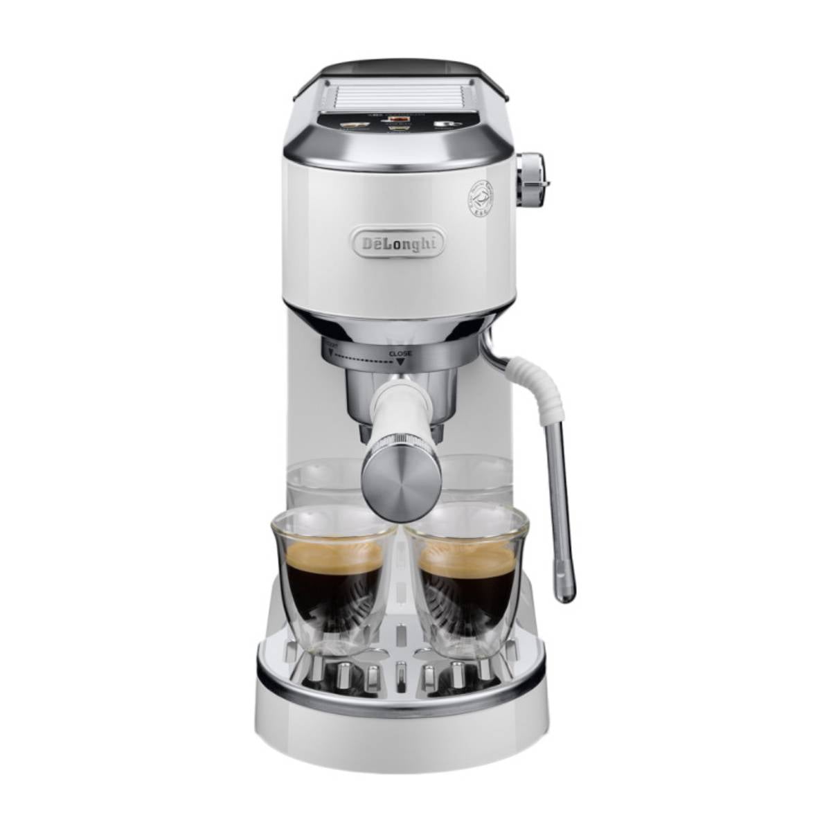 DELONGHI EC890.WI Dedica Çift Espresso Makinesi, Beyaz