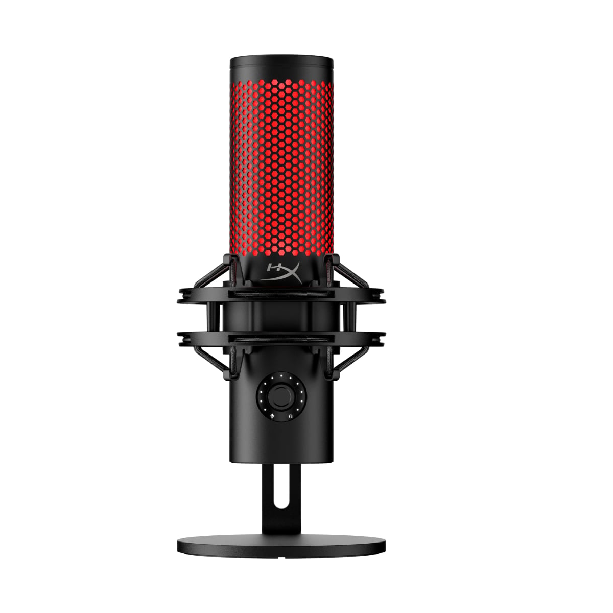 HYPERX QuadCast 2 Kablolu Oyun Mikrofonu, Siyah