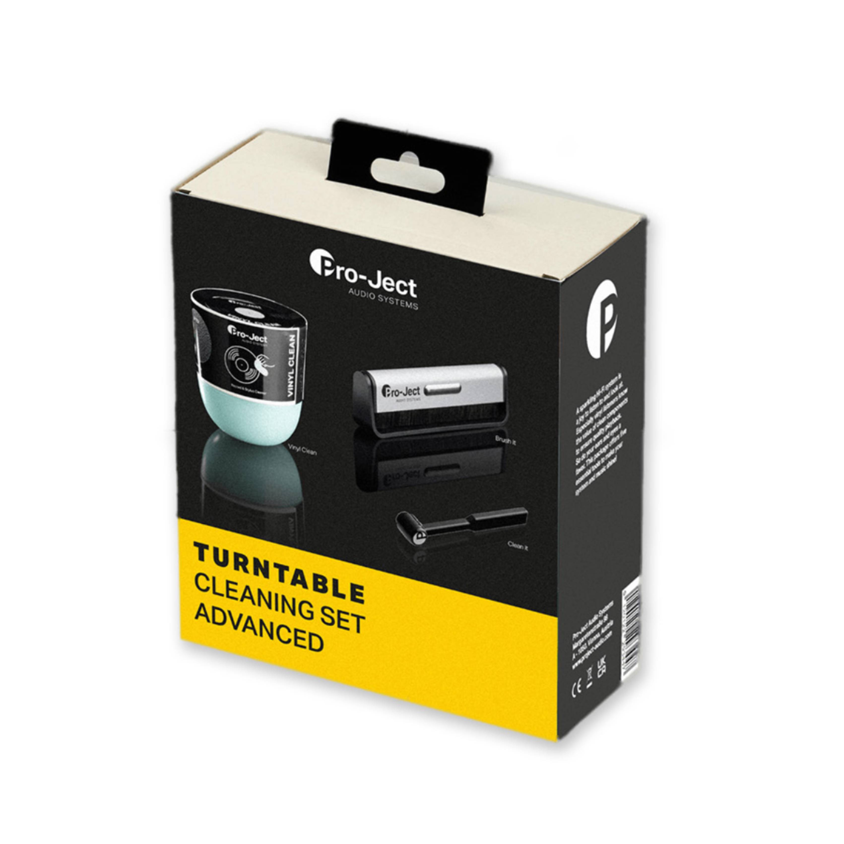 PRO-JECT Audio Gelişmiş Entegre Plak Temizleme Seti