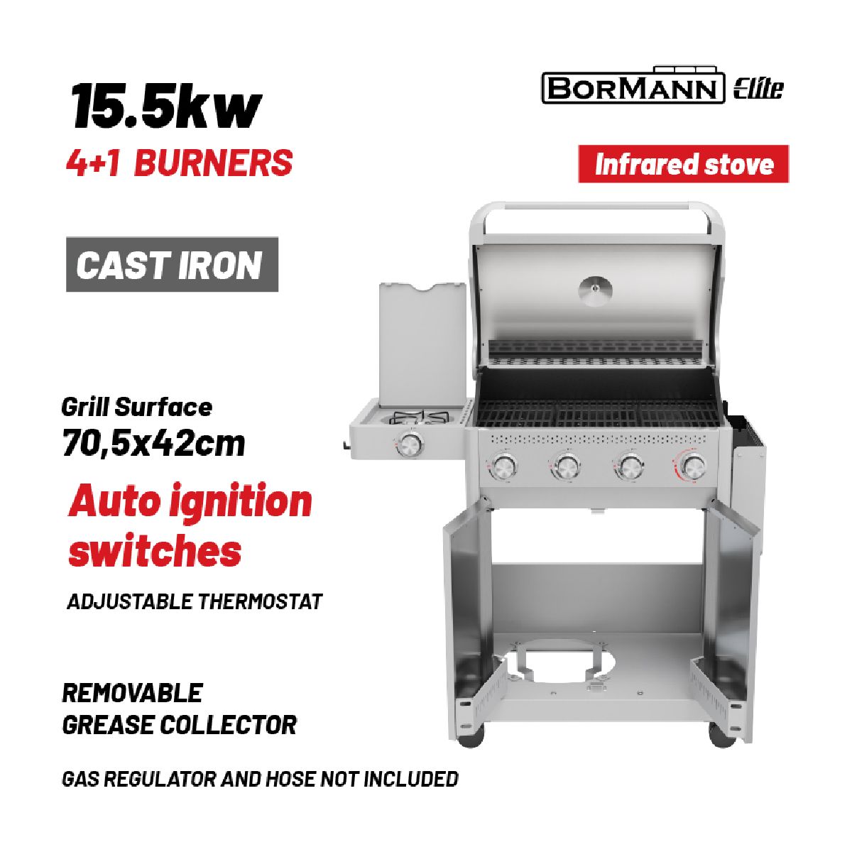 Borman Elite Legend 4+1Bur.