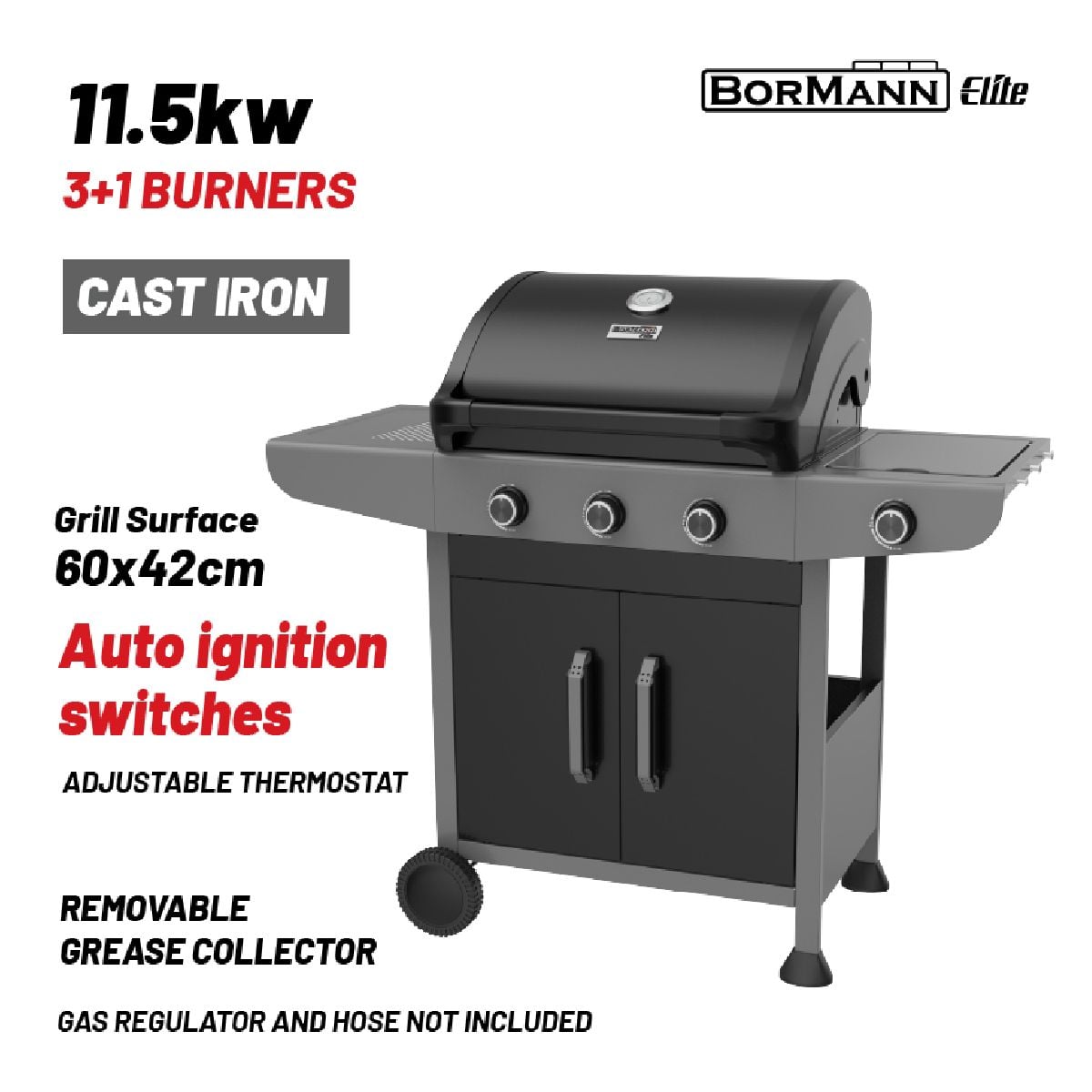 Borman Elite Forge 3+1Bur