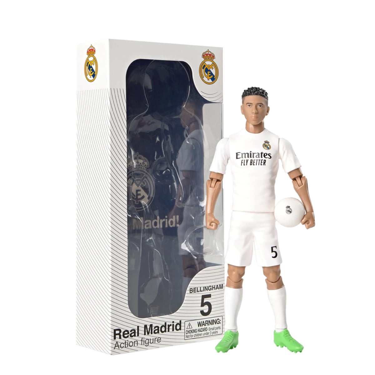 BANBO TOYS Real Madrid Futbol Figürü Jude Bellingham, 20cm