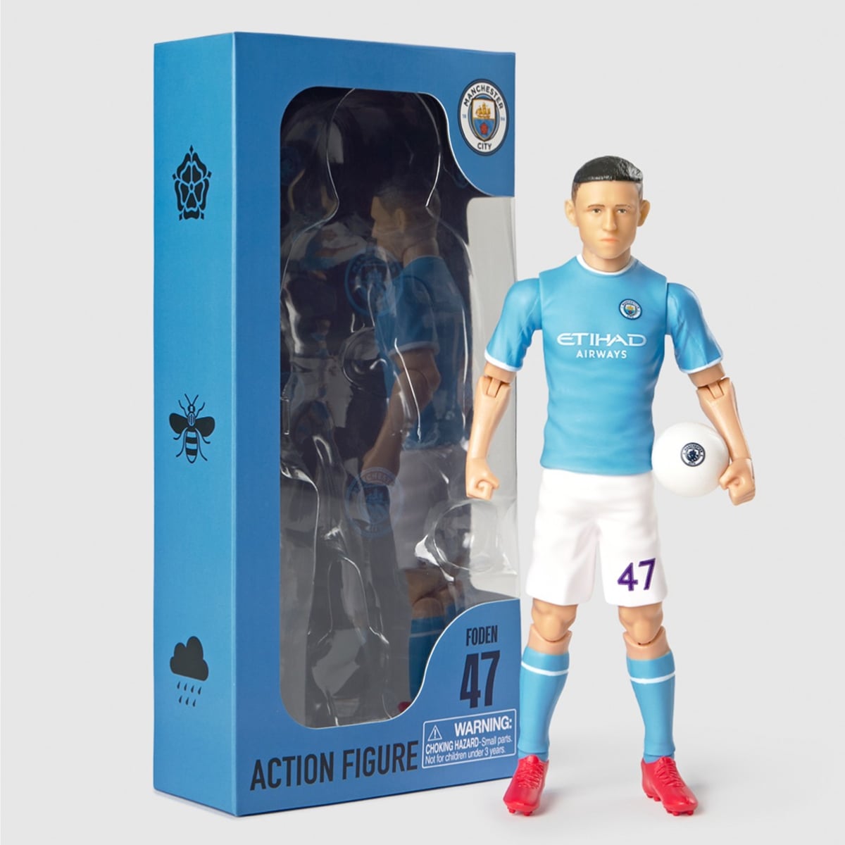 BANBO TOYS Manchester City Futbol Figürü Foden, 20cm