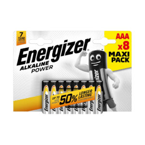 ENERGIZER BATTERY AAA 8PCS