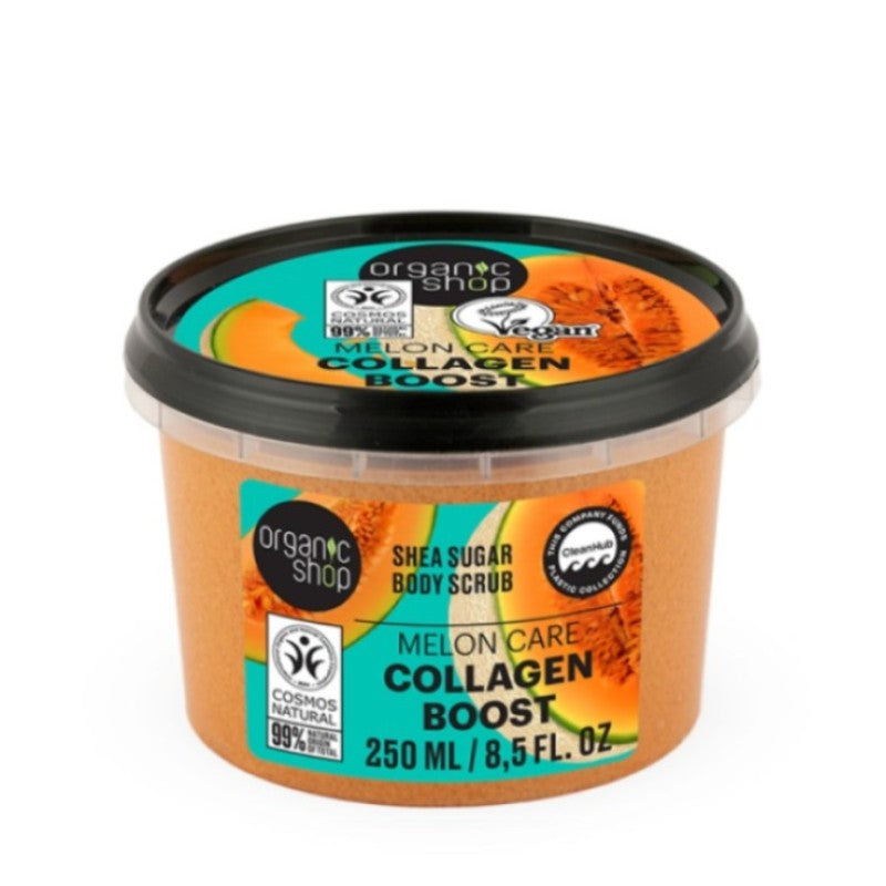Organic Shop Kolajen Artırıcı Şeker Vücut Peelingi Kavun 250ml