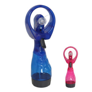 Portable Mini Fan with Sprayer GERIMPORT blue/pink