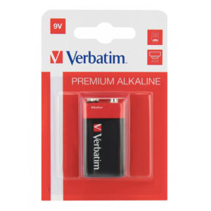 9V Alkalin Pil VERBATIM Premium 49924